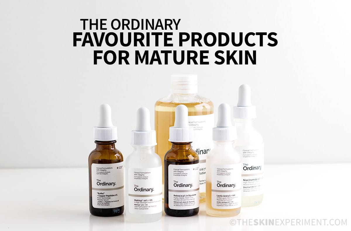 The Ordinary Regimen For Aging And Mature Skin The Skin Experiment